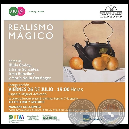 REALISMO MÁGICO - Viernes, 26 de Julio de 2019